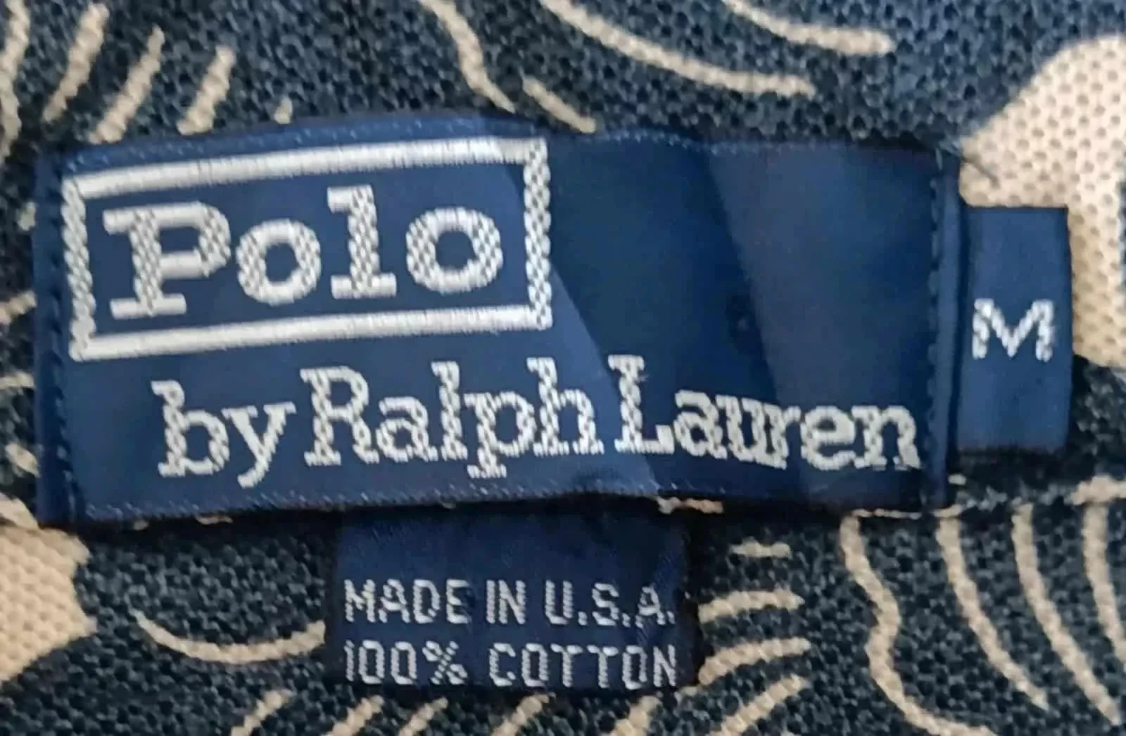 Polo Ralph Lauren USA Vintage Floraal Maat M – photo 7